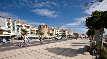 Costa Dorada, a pie o en bici