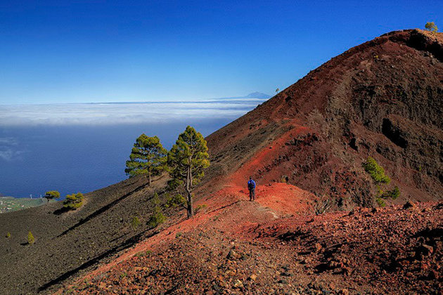 La Ruta de los Volcanes de La Palma vuelve a abrirse al público