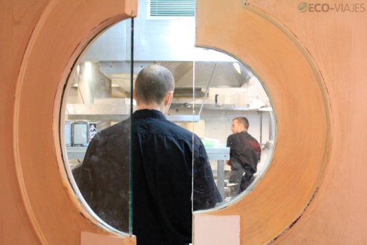 Cocina del restaurante Lasal