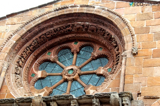 Rosetón de la iglesia de Santo Domingo